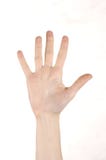 Öffnen Sie Hand Öffnen Sie Hand