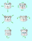 Ögonövningsaffisch för ophtalmology royaltyfri illustrationer Ögonövningsaffisch för ophtalmology royaltyfri illustrationer