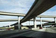 Überführung-Amerika-Autobahn-System stockbild Überführung-Amerika-Autobahn-System stockbild