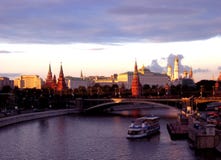 Überraschende Moskau-Ansicht stockfoto Überraschende Moskau-Ansicht stockfoto