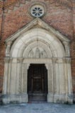 Średniowieczny kościelny portal Zdjęcia Stock Średniowieczny kościelny portal Zdjęcia Stock