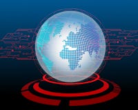Światowej mapy Cyber atak hackera obwodu pojęcia tłem Vec ilustracja wektor Światowej mapy Cyber atak hackera obwodu pojęcia tłem Vec ilustracja wektor