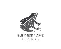 żaba symbole logo i szablon royalty ilustracja żaba symbole logo i szablon royalty ilustracja
