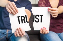 Żadny zaufania cyganienie, niewierność, małżeńscy problemy zdjęcia stock Żadny zaufania cyganienie, niewierność, małżeńscy problemy zdjęcia stock