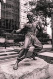 Άγαλμα του δράστη Bruce Lee κινηματογράφων kung fu στο Χονγκ Κονγκ Κίνα στοκ εικόνες Άγαλμα του δράστη Bruce Lee κινηματογράφων kung fu στο Χονγκ Κονγκ Κίνα στοκ εικόνες