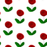 Άνευ ραφής floral επαναλαμβανόμενο σχεδίων συρμένο χέρι αφηρημένο άσπρο υπόβαθρο φύλλων τριαντάφυλλων πράσινο, κλωστοϋφαντουργικό διανυσματική απεικόνιση Άνευ ραφής floral επαναλαμβανόμενο σχεδίων συρμένο χέρι αφηρημένο άσπρο υπόβαθρο φύλλων τριαντάφυλλων πράσινο, κλωστοϋφαντουργικό διανυσματική απεικόνιση