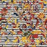 άνευ ραφής ριγωτός προτύπων Το χέρι σύρει τη floral ταπετσαρία Ζωηρόχρωμα διακοσμητικά σύνορα Στοκ εικόνες με δικαίωμα ελεύθερης χρήσης άνευ ραφής ριγωτός προτύπων Το χέρι σύρει τη floral ταπετσαρία Ζωηρόχρωμα διακοσμητικά σύνορα Στοκ εικόνες με δικαίωμα ελεύθερης χρήσης