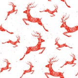 Άνευ ραφής σχέδιο Χριστουγέννων με τα deers Deers η διαγώνια βελονιά διακοσμητικό πρότυπο Στοκ φωτογραφία με δικαίωμα ελεύθερης χρήσης Άνευ ραφής σχέδιο Χριστουγέννων με τα deers Deers η διαγώνια βελονιά διακοσμητικό πρότυπο Στοκ φωτογραφία με δικαίωμα ελεύθερης χρήσης