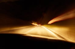 Άποψη από το κάθισμα επιβατών του αυτοκινήτου σε μια μακροχρόνια έκθεση στοκ φωτογραφία με δικαίωμα ελεύθερης χρήσης Άποψη από το κάθισμα επιβατών του αυτοκινήτου σε μια μακροχρόνια έκθεση στοκ φωτογραφία με δικαίωμα ελεύθερης χρήσης
