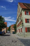 Άποψη οδών Dinkelsbuhl, μια από τις αρχετυπικές πόλεις στο Γ στοκ φωτογραφίες Άποψη οδών Dinkelsbuhl, μια από τις αρχετυπικές πόλεις στο Γ στοκ φωτογραφίες