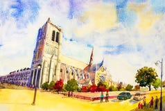 Άποψη οδών, Notre Dame, διάσημη στο Παρίσι Γαλλία στοκ φωτογραφίες με δικαίωμα ελεύθερης χρήσης Άποψη οδών, Notre Dame, διάσημη στο Παρίσι Γαλλία στοκ φωτογραφίες με δικαίωμα ελεύθερης χρήσης
