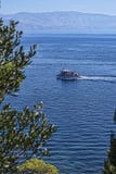 Άποψη της θάλασσας από τους λόγους του παλατιού Mon Pepose στην Κέρκυρα Ελλάδα στοκ εικόνες με δικαίωμα ελεύθερης χρήσης Άποψη της θάλασσας από τους λόγους του παλατιού Mon Pepose στην Κέρκυρα Ελλάδα στοκ εικόνες με δικαίωμα ελεύθερης χρήσης