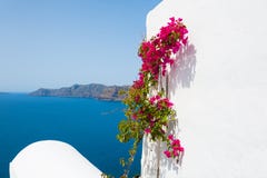 Άσπρη αρχιτεκτονική στο νησί Santorini, Ελλάδα Στοκ εικόνες με δικαίωμα ελεύθερης χρήσης Άσπρη αρχιτεκτονική στο νησί Santorini, Ελλάδα Στοκ εικόνες με δικαίωμα ελεύθερης χρήσης
