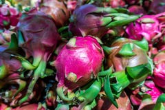 Άσπρο σκληραγωγημένο Pitahaya στοκ εικόνα Άσπρο σκληραγωγημένο Pitahaya στοκ εικόνα