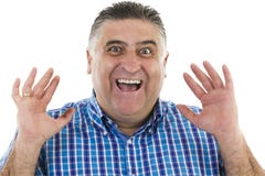 Έκπληκτο gesturing πορτρέτο ατόμων Στοκ Φωτογραφία Έκπληκτο gesturing πορτρέτο ατόμων Στοκ Φωτογραφία