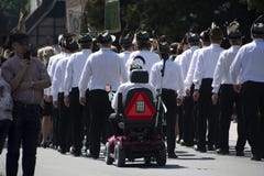 Ένα γερμανικό φεστιβάλ ένας ανταγωνισμός πυροβολισμού στόχων στοκ εικόνες Ένα γερμανικό φεστιβάλ ένας ανταγωνισμός πυροβολισμού στόχων στοκ εικόνες