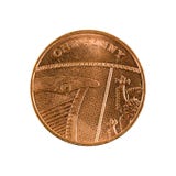 Ένα νόμισμα 2009 πενών που απομονώνεται βρετανικό στοκ εικόνα με δικαίωμα ελεύθερης χρήσης Ένα νόμισμα 2009 πενών που απομονώνεται βρετανικό στοκ εικόνα με δικαίωμα ελεύθερης χρήσης