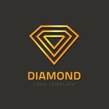 Έννοια λογότυπων κοσμημάτων διαμαντιών logotype διανυσματική, χρυσή του εμπορικού σήματος κοσμήματος διανυσματική απεικόνιση Έννοια λογότυπων κοσμημάτων διαμαντιών logotype διανυσματική, χρυσή του εμπορικού σήματος κοσμήματος διανυσματική απεικόνιση