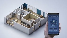 Έξυπνο σπίτι IoT, σχετικά με τη συσκευή τροχόσπιτων, εγχώριος έλεγχος ασφαλείας Διαδίκτυο των πραγμάτων ελεύθερη απεικόνιση δικαιώματος Έξυπνο σπίτι IoT, σχετικά με τη συσκευή τροχόσπιτων, εγχώριος έλεγχος ασφαλείας Διαδίκτυο των πραγμάτων ελεύθερη απεικόνιση δικαιώματος