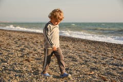 αγορακιών οπίσθιο περπάτημα όψης παραλιών μικρό οι περίπατοι αγοριών στο ηλιοβασίλεμα στην παραλία στοκ εικόνα με δικαίωμα ελεύθερης χρήσης αγορακιών οπίσθιο περπάτημα όψης παραλιών μικρό οι περίπατοι αγοριών στο ηλιοβασίλεμα στην παραλία στοκ εικόνα με δικαίωμα ελεύθερης χρήσης