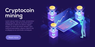 Αγροτικό σχεδιάγραμμα μεταλλείας Cryptocoin Cryptocurrency και blockchain καθαρός διανυσματική απεικόνιση Αγροτικό σχεδιάγραμμα μεταλλείας Cryptocoin Cryptocurrency και blockchain καθαρός διανυσματική απεικόνιση