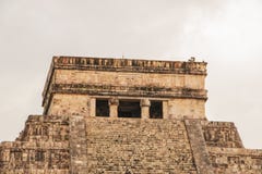 Αρχαία πόλη Chichen Itza μια βροχερή ημέρα, Yucatan, Μεξικό στοκ εικόνες με δικαίωμα ελεύθερης χρήσης Αρχαία πόλη Chichen Itza μια βροχερή ημέρα, Yucatan, Μεξικό στοκ εικόνες με δικαίωμα ελεύθερης χρήσης