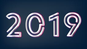 Ασημένια Χριστούγεννα έτους του 2019 νέα στο σκοτεινό ράστερ υποβάθρου απεικόνιση αποθεμάτων Ασημένια Χριστούγεννα έτους του 2019 νέα στο σκοτεινό ράστερ υποβάθρου απεικόνιση αποθεμάτων