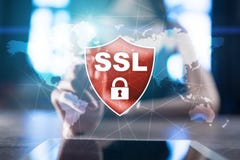 Ασφαλές στρώμα υποδοχών SSL, ένα πρωτόκολλο υπολογισμού Ασφάλεια των στοιχείων που στέλνονται μέσω του Διαδικτύου με τη χρησιμοπο στοκ εικόνες Ασφαλές στρώμα υποδοχών SSL, ένα πρωτόκολλο υπολογισμού Ασφάλεια των στοιχείων που στέλνονται μέσω του Διαδικτύου με τη χρησιμοπο στοκ εικόνες