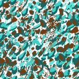 Αφηρημένα μπλε, τυρκουάζ και καφετιά brushstroke και σημεία στο άσπρο υπόβαθρο ελεύθερη απεικόνιση δικαιώματος Αφηρημένα μπλε, τυρκουάζ και καφετιά brushstroke και σημεία στο άσπρο υπόβαθρο ελεύθερη απεικόνιση δικαιώματος