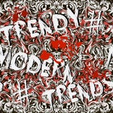 Αφηρημένο αστικό άνευ ραφής σχέδιο trendy τάσεις σύγχρονος διάνυσμα απεικόνιση αποθεμάτων Αφηρημένο αστικό άνευ ραφής σχέδιο trendy τάσεις σύγχρονος διάνυσμα απεικόνιση αποθεμάτων