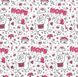 Αφηρημένο συρμένο χέρι doodles άνευ ραφής σχέδιο απεικόνιση αποθεμάτων Αφηρημένο συρμένο χέρι doodles άνευ ραφής σχέδιο απεικόνιση αποθεμάτων