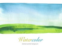 Αφηρημένο χρωματισμένο watercolor υπόβαθρο τοπίων κατασκευασμένος στοκ φωτογραφία Αφηρημένο χρωματισμένο watercolor υπόβαθρο τοπίων κατασκευασμένος στοκ φωτογραφία