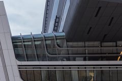 Βιέννη/Αυστρία/στις 12 Νοεμβρίου 2017: Παραμετρικό εσωτερικό του κτηρίου βιβλιοθηκών Zaha Hadids στη Βιέννη στοκ εικόνα με δικαίωμα ελεύθερης χρήσης Βιέννη/Αυστρία/στις 12 Νοεμβρίου 2017: Παραμετρικό εσωτερικό του κτηρίου βιβλιοθηκών Zaha Hadids στη Βιέννη στοκ εικόνα με δικαίωμα ελεύθερης χρήσης