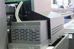 βιομηχανική μηχανή εκτύπωσης Inkjet στοκ φωτογραφία με δικαίωμα ελεύθερης χρήσης βιομηχανική μηχανή εκτύπωσης Inkjet στοκ φωτογραφία με δικαίωμα ελεύθερης χρήσης