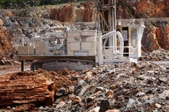 Βιομηχανικοί εργάτες τσιμέντου στοκ φωτογραφίες Βιομηχανικοί εργάτες τσιμέντου στοκ φωτογραφίες
