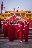 Βουδιστικοί μοναχοί του μοναστηριού Gyuto, Dharamshala, Ινδία Στοκ εικόνες με δικαίωμα ελεύθερης χρήσης Βουδιστικοί μοναχοί του μοναστηριού Gyuto, Dharamshala, Ινδία Στοκ εικόνες με δικαίωμα ελεύθερης χρήσης