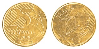 25 βραζιλιάνο πραγματικό νόμισμα centavos 25 βραζιλιάνο πραγματικό νόμισμα centavos