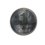 1 βραζιλιάνο obverse νομισμάτων 1982 cruzeiro στοκ φωτογραφία 1 βραζιλιάνο obverse νομισμάτων 1982 cruzeiro στοκ φωτογραφία