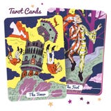 Γέφυρα καρτών Tarot ελεύθερη απεικόνιση δικαιώματος Γέφυρα καρτών Tarot ελεύθερη απεικόνιση δικαιώματος