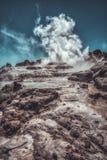 Γεωθερμικός ατμός σε HDR στοκ εικόνα με δικαίωμα ελεύθερης χρήσης Γεωθερμικός ατμός σε HDR στοκ εικόνα με δικαίωμα ελεύθερης χρήσης