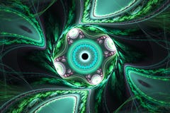 Γεωμετρική fractal απεικόνιση ελεύθερη απεικόνιση δικαιώματος Γεωμετρική fractal απεικόνιση ελεύθερη απεικόνιση δικαιώματος