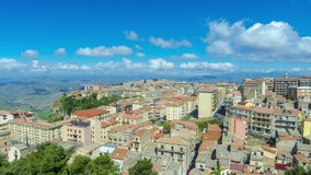Γραφική εναέρια άποψη Enna της παλαιάς πόλης, Σικελία, Ιταλία φιλμ μικρού μήκους Γραφική εναέρια άποψη Enna της παλαιάς πόλης, Σικελία, Ιταλία φιλμ μικρού μήκους