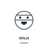 διάνυσμα εικονιδίων ninja από τη συλλογή κλασικών Λεπτή διανυσματική απεικόνιση εικονιδίων περιλήψεων ninja γραμμών Γραμμικό σύμβ διανυσματική απεικόνιση διάνυσμα εικονιδίων ninja από τη συλλογή κλασικών Λεπτή διανυσματική απεικόνιση εικονιδίων περιλήψεων ninja γραμμών Γραμμικό σύμβ διανυσματική απεικόνιση