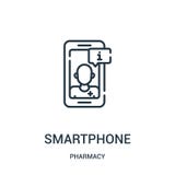 διάνυσμα εικονιδίων smartphone από τη συλλογή φαρμακείων r απεικόνιση αποθεμάτων διάνυσμα εικονιδίων smartphone από τη συλλογή φαρμακείων r απεικόνιση αποθεμάτων