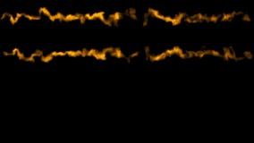 Διάφορα κίτρινα μετεωρίτες ή asteroids, ίχνη της πυρκαγιάς και του καπνού, με την άλφα μάσκα ελεύθερη απεικόνιση δικαιώματος Διάφορα κίτρινα μετεωρίτες ή asteroids, ίχνη της πυρκαγιάς και του καπνού, με την άλφα μάσκα ελεύθερη απεικόνιση δικαιώματος