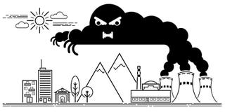 Διανυσματική απεικόνιση γραμμών τέχνης των κινδύνων του pla πυρηνικής ενέργειας ελεύθερη απεικόνιση δικαιώματος Διανυσματική απεικόνιση γραμμών τέχνης των κινδύνων του pla πυρηνικής ενέργειας ελεύθερη απεικόνιση δικαιώματος