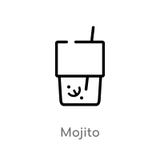 διανυσματικό εικονίδιο mojito περιλήψεων απομονωμένη μαύρη απλή απεικόνιση στοιχείων γραμμών από την έννοια ποτών editable διανυσ διανυσματική απεικόνιση διανυσματικό εικονίδιο mojito περιλήψεων απομονωμένη μαύρη απλή απεικόνιση στοιχείων γραμμών από την έννοια ποτών editable διανυσ διανυσματική απεικόνιση