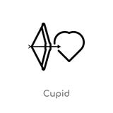 διανυσματικό εικονίδιο περιλήψεων cupid απομονωμένη μαύρη απλή απεικόνιση στοιχείων γραμμών από την έννοια γιορτών γενεθλίων και απεικόνιση αποθεμάτων διανυσματικό εικονίδιο περιλήψεων cupid απομονωμένη μαύρη απλή απεικόνιση στοιχείων γραμμών από την έννοια γιορτών γενεθλίων και απεικόνιση αποθεμάτων