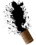 διαρροή πετρελαίου δολαρίων ελεύθερη απεικόνιση δικαιώματος διαρροή πετρελαίου δολαρίων ελεύθερη απεικόνιση δικαιώματος
