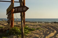 Ελεύθερο wifi στην παραλία Ελεύθερο wifi στην παραλία